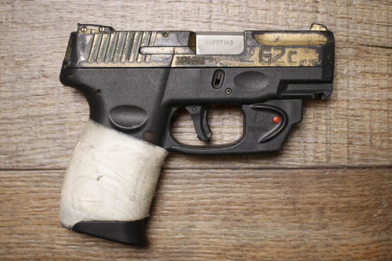 Taurus G2C 40 S&W Police Trade-In Pistol with Viridian Laser