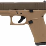 Glock 43X 9mm Pistol with Patriot Brown Slide and Dark Earth Frame