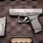 Glock 43 9mm Police Trade-In Pistol with Case and Tw Magazines