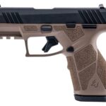 Taurus GX2 9mm 13+1 Striker-Fired Pistol with Manual Safety Black Slide and Brown Frame