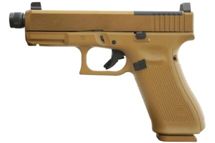 Glock 19X V MOS 9mm Optic Ready FDE Pistol with Threaded Barrel