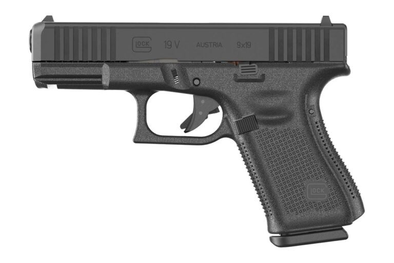 Glock 19 V 9mm Semi-Auto Pistol with Front Serrations