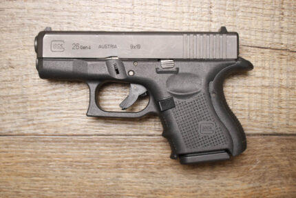 Glock 26 Gen 4 9mm Police Trade-In Pistol