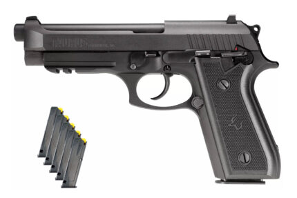 Taurus PT92 9mm Semi-Auto Pistol with Six Magazines