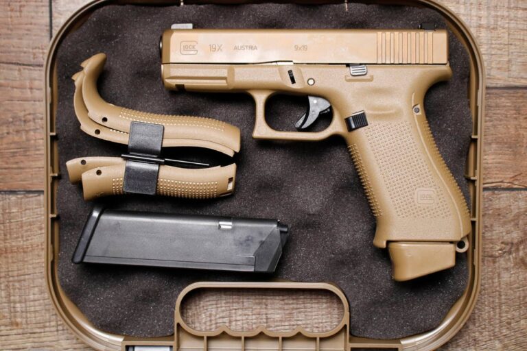 Glock 19X 9mm Police Trade-In Pistol with Two Magazines and Original Box