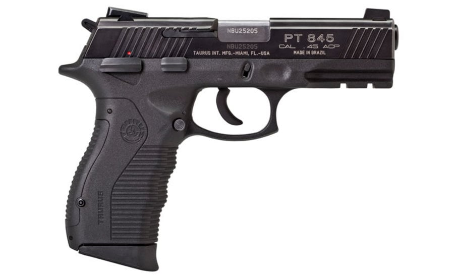 17966-default-l Taurus PT-845 45ACP 12-Round Centerfire Pistol with Rail