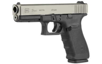 Glock 21 Gen4 45 Auto 13-Round Pistol with Nickel Boron Slide
