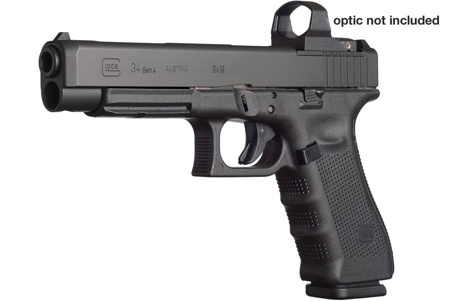 30989-default-l Glock 34 MOS 9mm 17 Round Pistol width Adjustable Rear Sight (Gen4)
