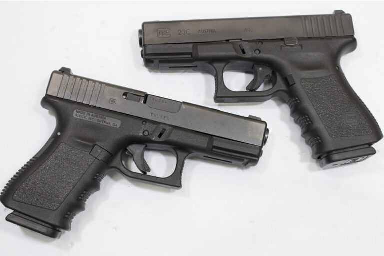 Glock 23C Gen3 40 S&W Compensated Police Trade-ins (Very Good Condition)