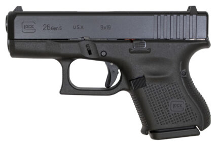 Glock 26 Gen5 9mm Carry Conceal Pistol with Fixed Sights (Made in USA)