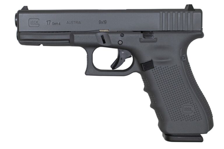 Glock 17 Gen4 9mm 17-Round Pistol with Sniper Gray Cerakote Finish