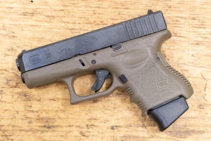 Glock 26 Gen3 9mm 12-Round Used Trade-in Pistol with FDE Frame