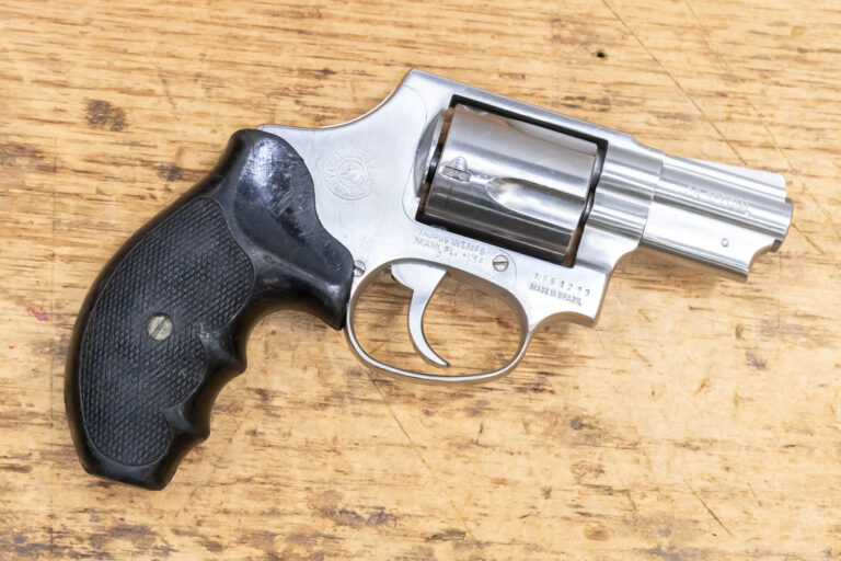 Taurus 85 38 Special Stainless Used Trade-in Revolver with Bobbed Hammer