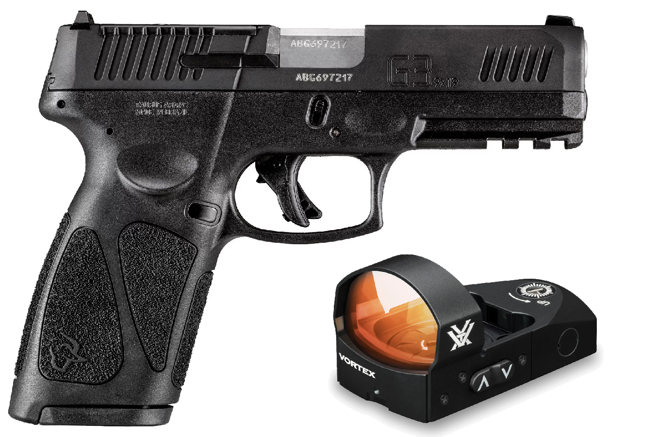 91996-default-l Taurus G3 T.O.R.O. 9mm Full-Size Pistol with Vortex Venom 6 MOA Red Dot