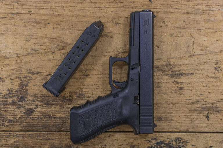 Glock 22 Gen3 40 S&W Police Trade-In Pistol