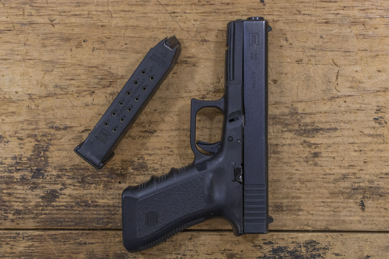 92722-default-l Glock 22 Gen3 40 S&W Police Trade-In Pistol