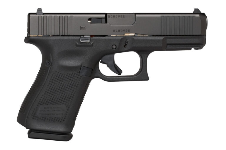 Glock 19 Gen5 9mm 15-Round Pistol with Front Serrations (Made in USA)