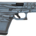 Glock 19 Gen5 9mm Compact Pistol with Blue Titanium Flag Cerakote Finish