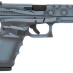 Glock G17 Gen3 9mm Pistol with Coyote Blue Titanium Flag Cerakote Finish (Made in USA)