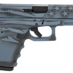 Glock G19 Gen3 9mm Compact Pistol with Blue Titanium Flag Cerakote Finish
