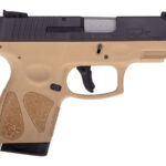Taurus G2S 9mm Pistol with Tan Frame and Black Slide