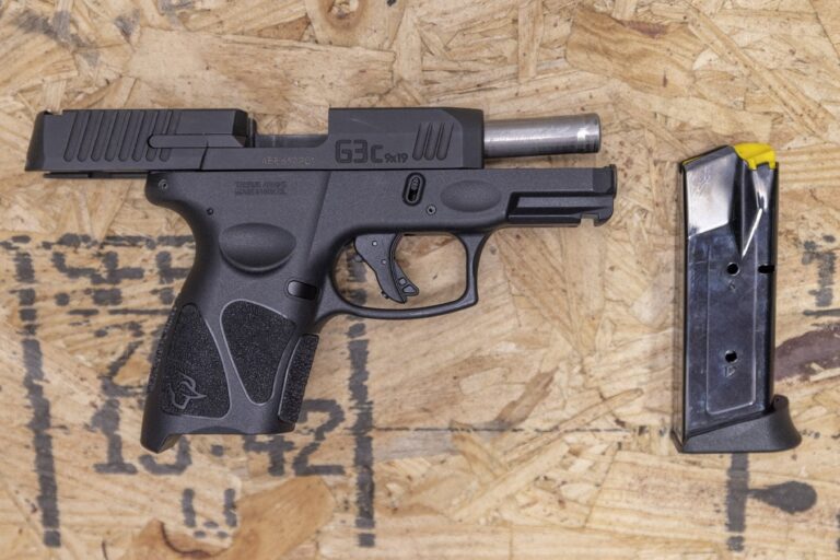 Taurus G3c 9mm Police Trade-In Pistol(No Sights)
