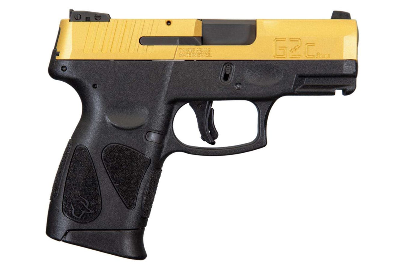 110585-default-l Taurus G2C 9mm Sub-Compact Pistol with Gold Slide (10-Round Model)