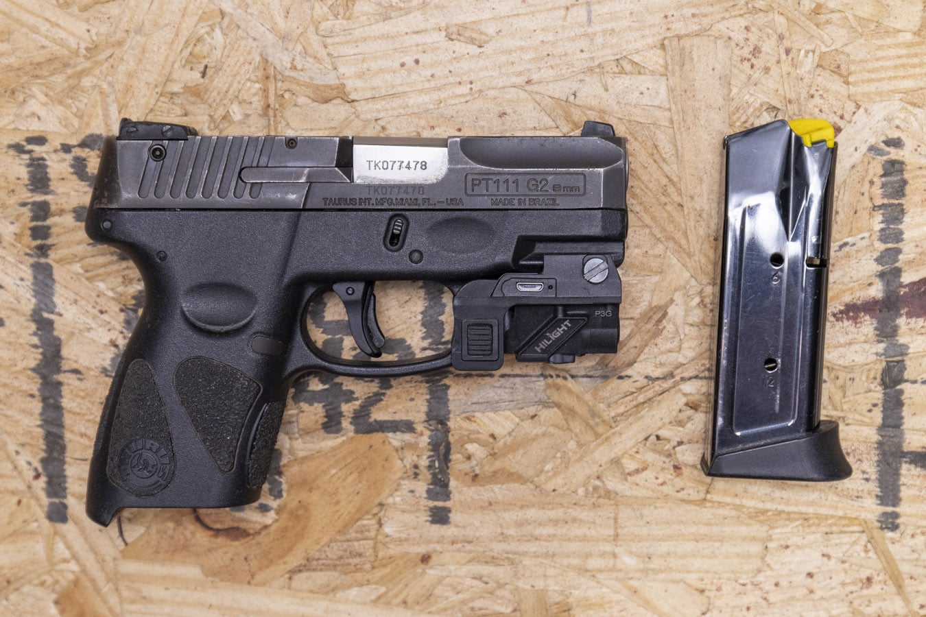 110627-default-l Taurus Millennium G2 PT111 9mm Police Trade-In Pistol with Laser
