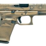 Glock 23 Gen5 40 S&W Semi-Auto Pistol with Coyote Battleworn Flag Cerakote Finish