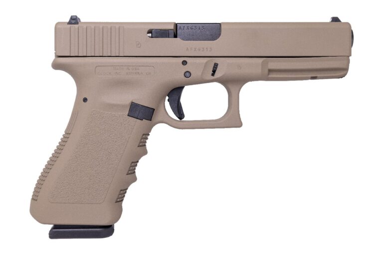 Glock 17 Gen3 9mm Pistol with FDE Finish (Made in USA)