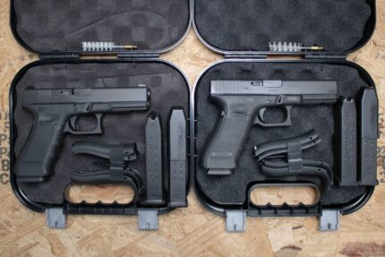 Glock 22 Gen4 40 S&W Police Trade-In Pistol with Additional Mags and Case