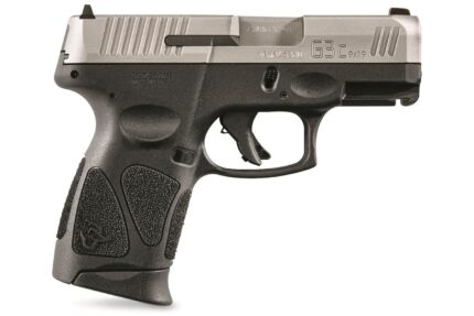 Taurus G3c 9mm Compact Striker-Fired Pistol w/ Stainless Slide and Two 12-Round Magazines