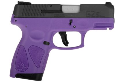 Taurus G2s 9mm Compact Pistol with Black Slide and Purple Polymer Frame