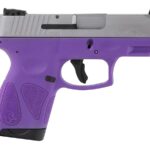 Taurus G2S 9mm Semi-Auto Pistol with Dark Purple Frame and Silver Slide