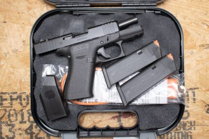 Glock 43X MOS 9mm Used Trade-In Pistol, with Two Mags, Case