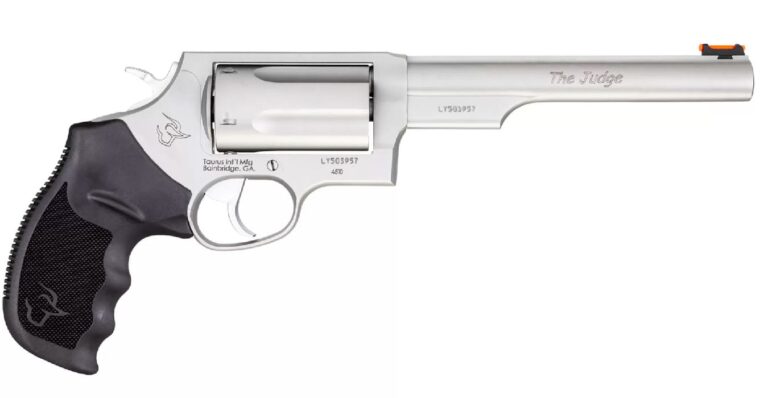 Taurus Judge 410/45LC Stainless Revolver with 6.5-inch Barrel