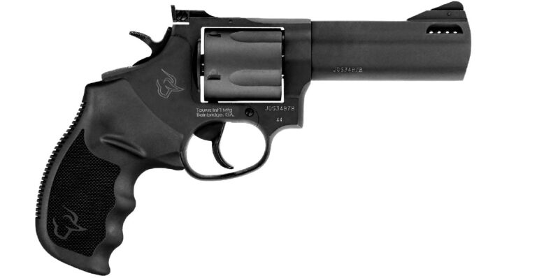 Taurus Tracker .44 Magnum Black Revolver with 4 Inch Barrel (Blem)