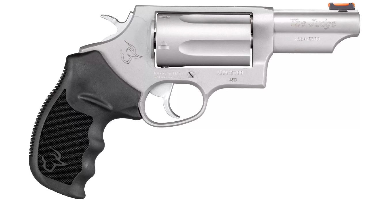 120995-default-l Taurus Judge 410GA/45LC Stainless Revolver with 3-inch Barrel (Blemished)