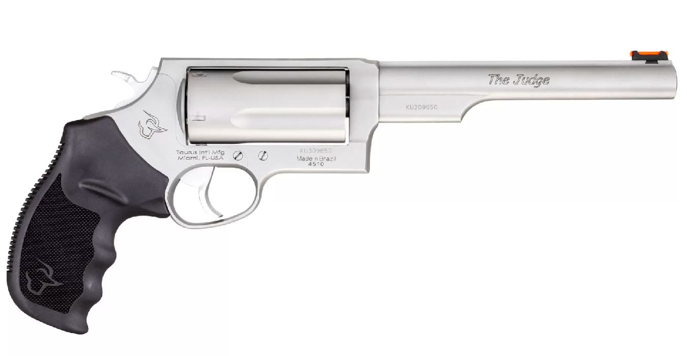 121012-default-l Taurus Judge 410GA/45LC Stainless Magnum Revolver with 6.5-inch Barrel (Blem)