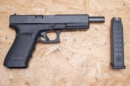 Glock Model 20 Gen4 10mm Police Trade-In Pistol with Extended Barrel
