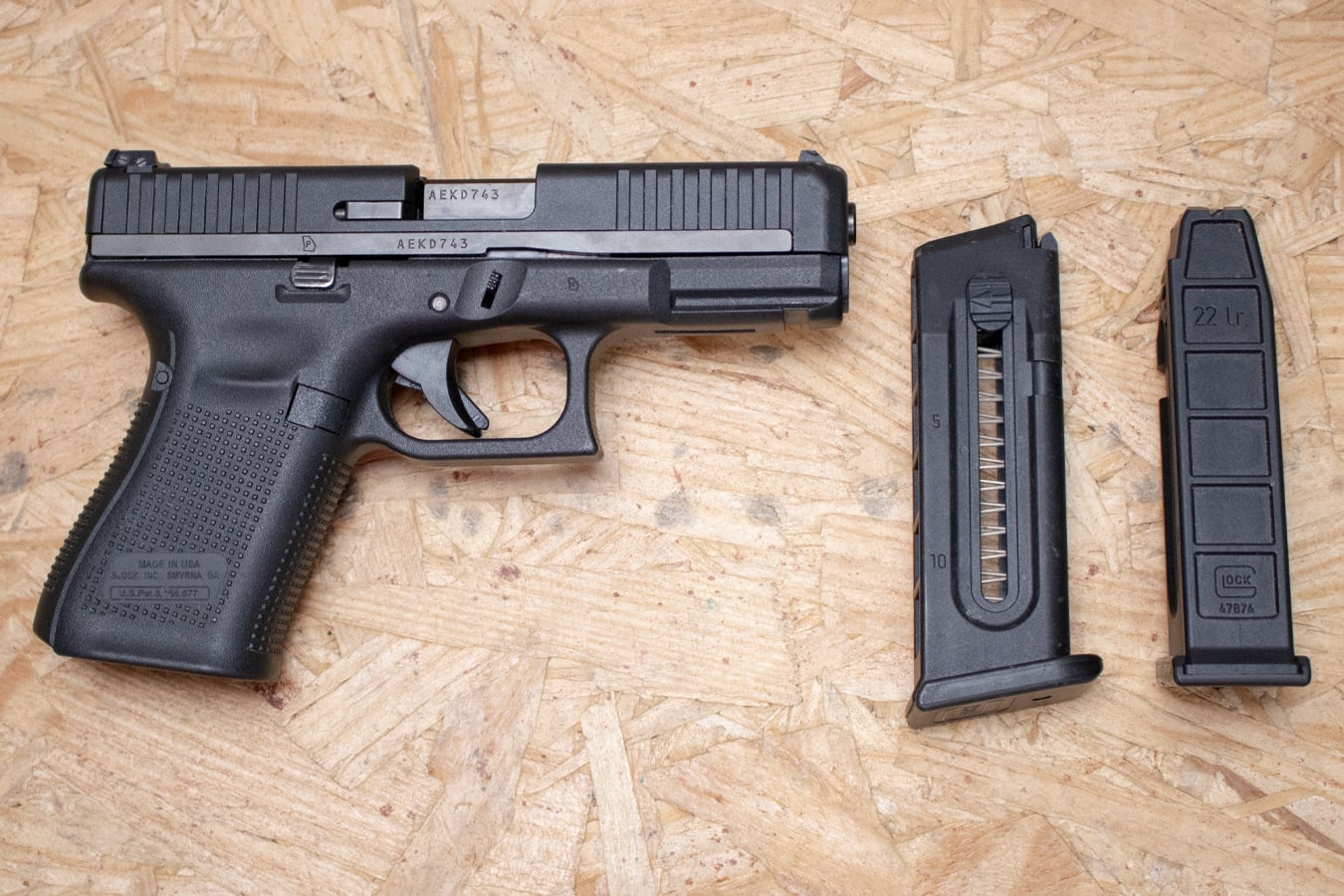 121612-default-l Glock 44 22LR Police Trade-In Pistol with Two Magazines