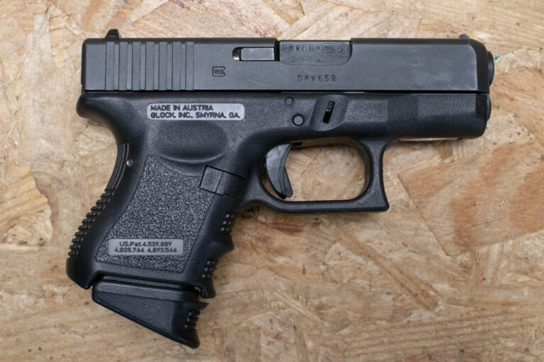 Glock 27 Gen3 40 S&W Police Trade-In Pistol with Magazine Finger Rest