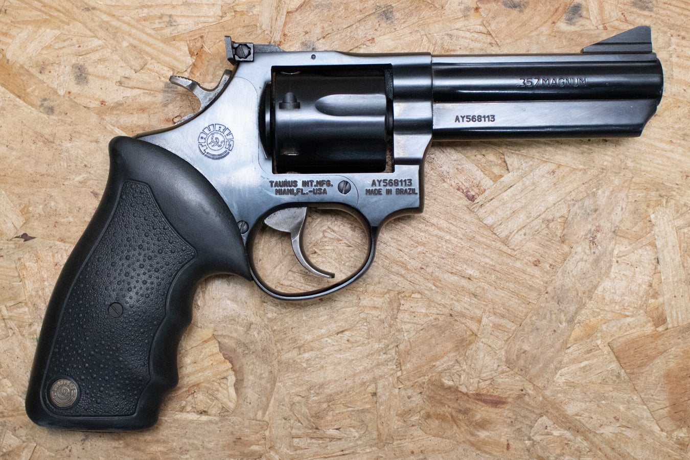 127371-default-l Taurus Model 66 357 Magnum Police Trade-In Revolver with 4 Inch Barrel