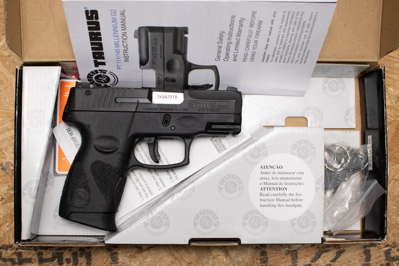 127573-default-l Taurus PT111 G2 Millennium 9mm Police Trade-In Pistol with Box