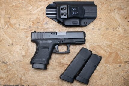 Glock 30 Gen4 45ACP Police Trade-In Pistol with Three Mags and Holster