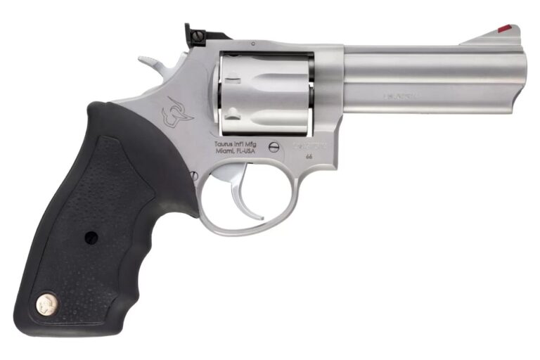 Taurus Model 66 .357 Magnum Stainless Revolver (4-inch Barrel)