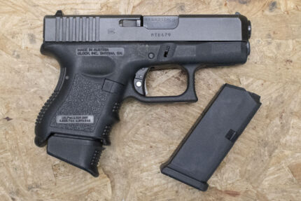 Glock 27 Gen3 40 S&W Police Trade-In Subcompact Pistol with Two Magazines