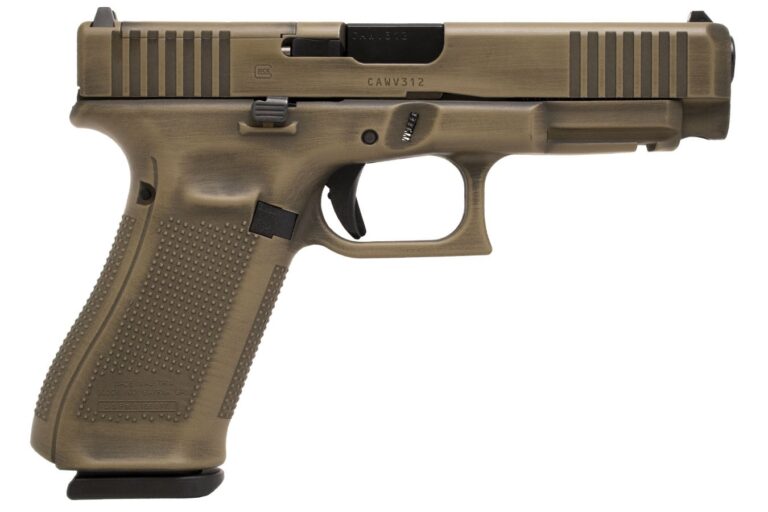 Glock 47 MOS 9mm Optic Ready Pistol with Distressed FDE Finish