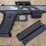 Glock 34 9mm Police Trade-In Pistol with Three Magazines, Optic Mount, and Flared Magwell