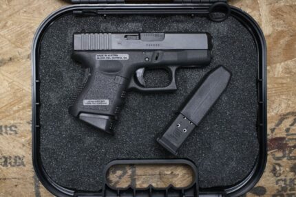 Glock 27 Gen3 40 S&W Police Trade-In Pistol with Two Magazines and Case